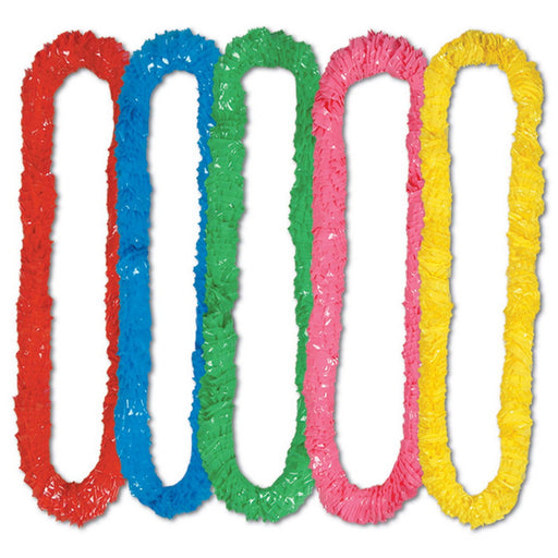 Soft-Twist Poly Leis – 1½" x 36" by Beistle for Luau