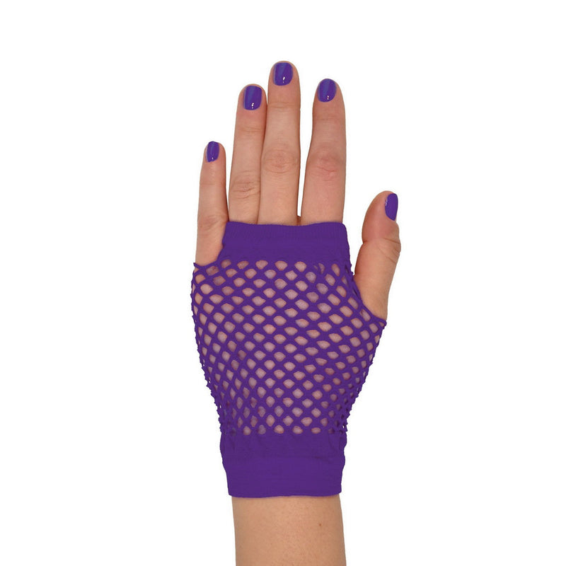 Short Fishnet Gloves – (1 Pair/Pkg) by Beistle for Spirit Colors