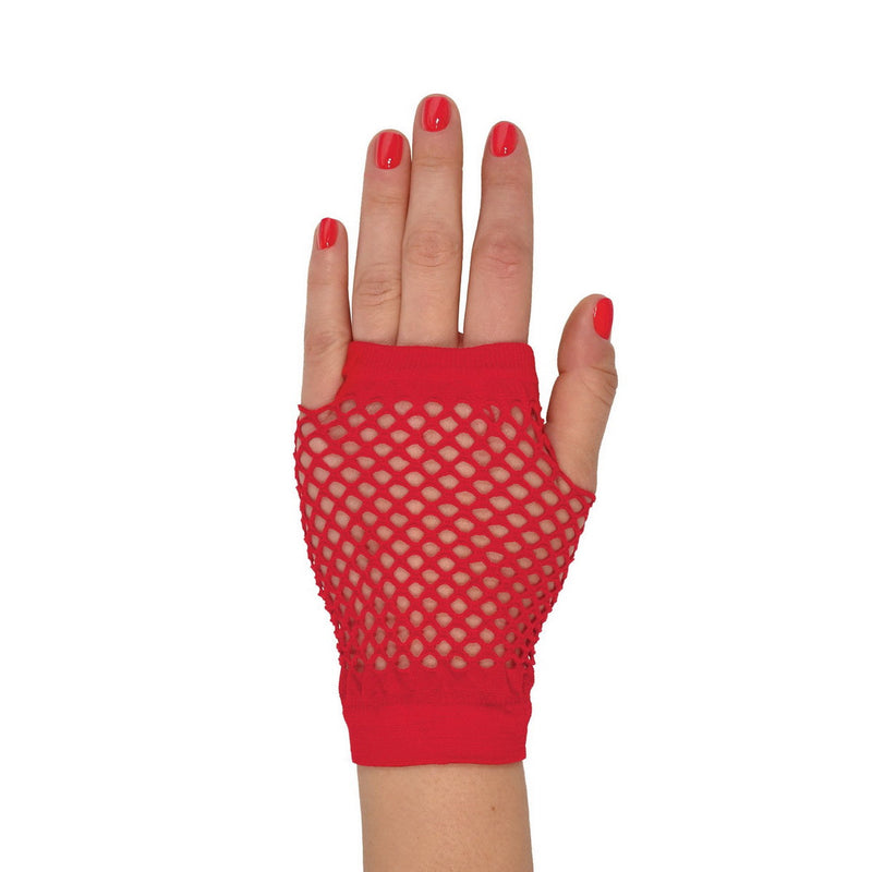 Short Fishnet Gloves – (1 Pair/Pkg) by Beistle for Spirit Colors