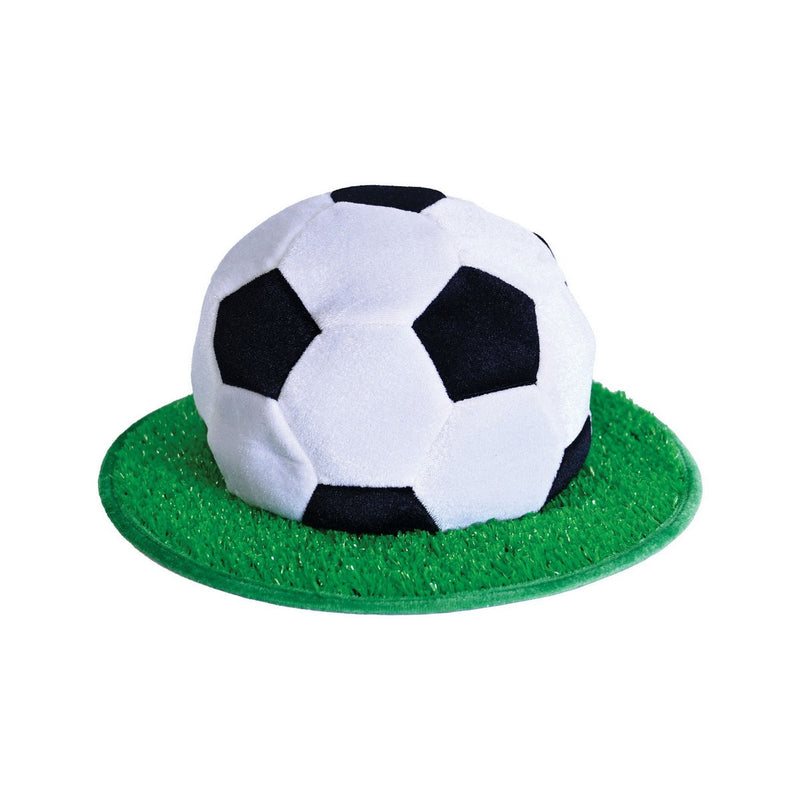 Plush Soccer Ball Hat – (1/Card) by Beistle