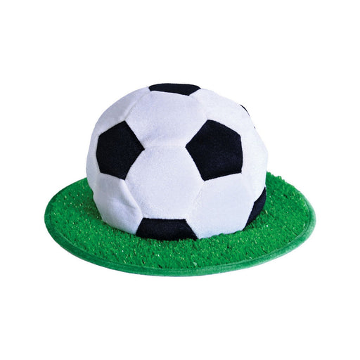 Plush Soccer Ball Hat – (1/Card) by Beistle