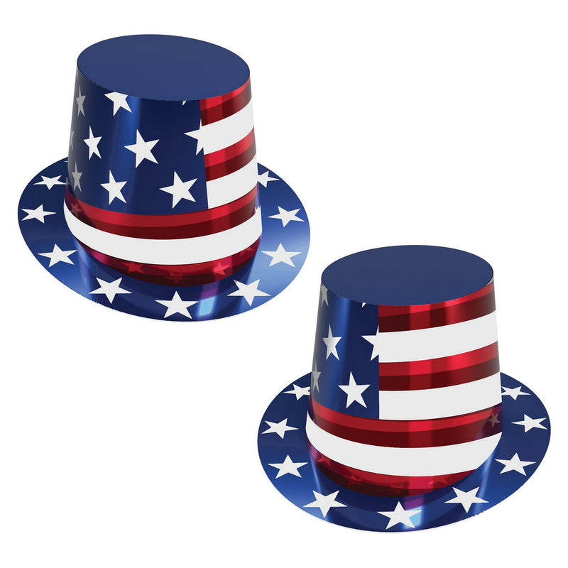 Foil Patriotic Hi-Hat by Beistle