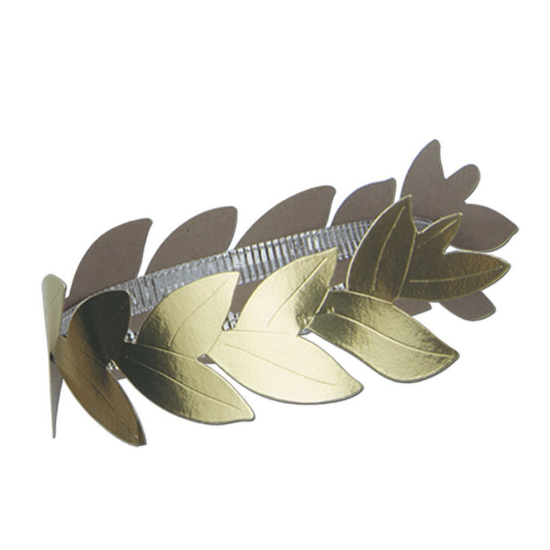 Foil Roman Laurel Wreath by Beistle for Italian Boppers and Headbands