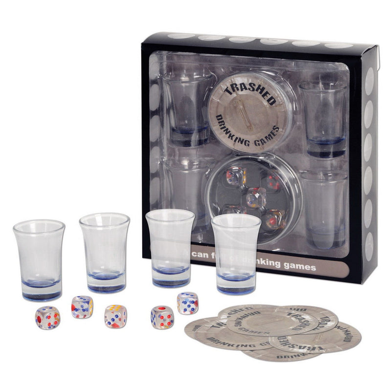 Trashed - Assorted Drinking Games – (1/Box) by Beistle for 21st Birthday