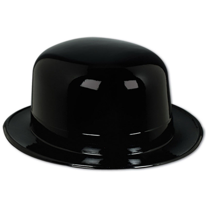 Black Plastic Derby by Beistle for General occasion