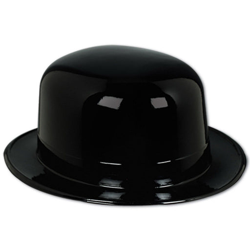 Black Plastic Derby by Beistle for General occasion