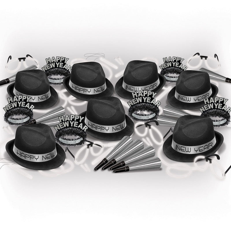 Silver Glow Assortment for 50 by Beistle for New Years 50 Person Assortments
