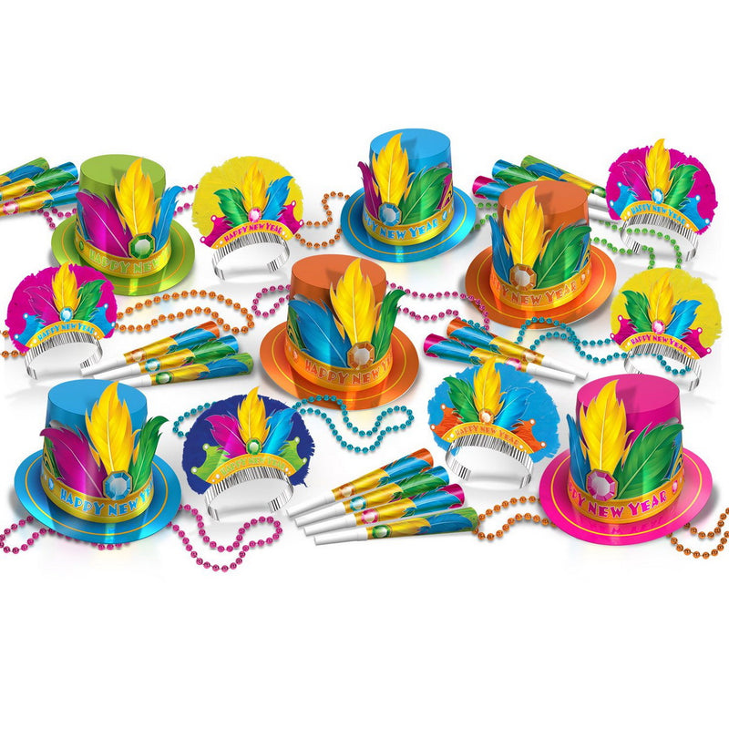 Rio Asst for 50 by Beistle for New Years 50 Person Assortments