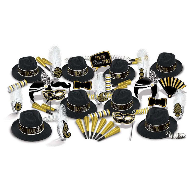 The Great 1920's New Year Asst for 50 by Beistle for New Years 50 Person Assortments