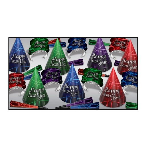 Ring In The New Year Asst for 25 by Beistle for New Years 25 Person Assortments
