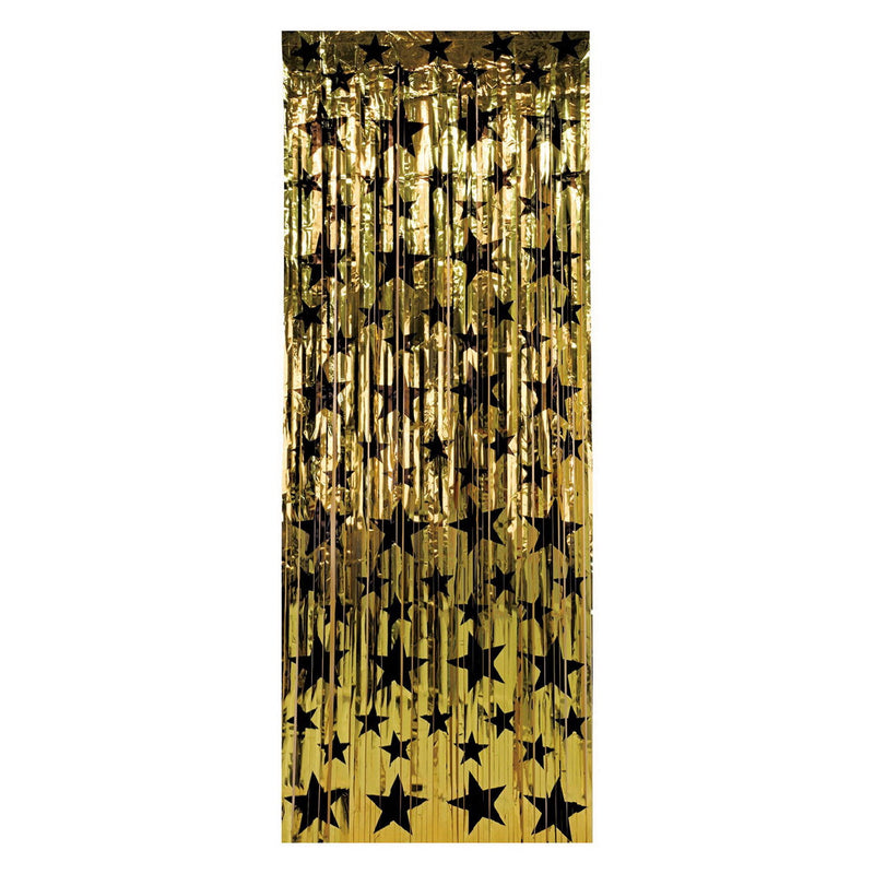 1-Ply Gleam 'N Curtain – 8' x 3' – (1/Pkg) by Beistle for New Years Curtains