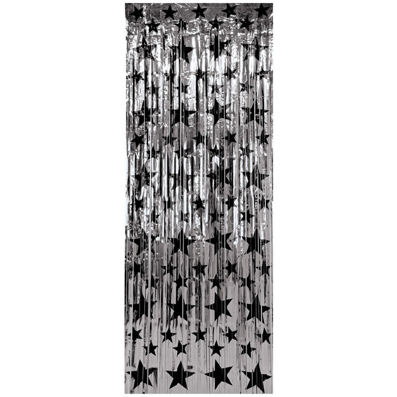 1-Ply Gleam 'N Curtain – 8' x 3' – (1/Pkg) by Beistle for New Years Curtains