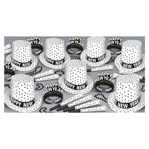 New Year Tux Asst for 50 by Beistle for New Years 50 Person Assortments