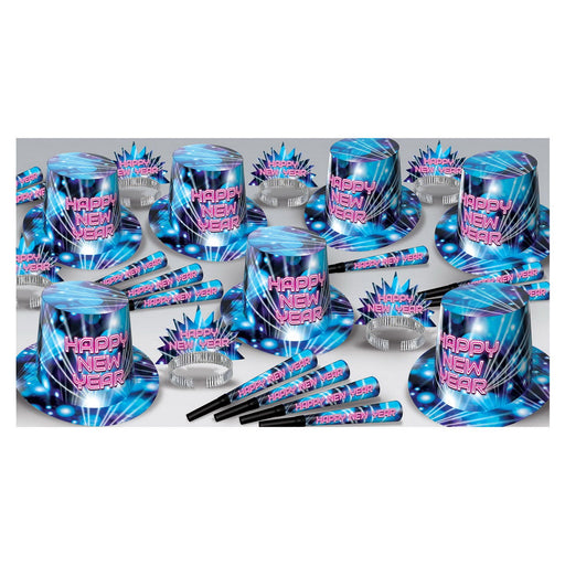 New Year's Rave Asst for 50 by Beistle for New Years 50 Person Assortments