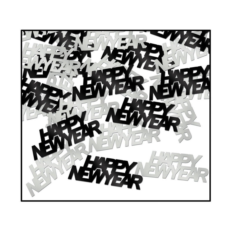 Happy New Year Fanci-Fetti – (½ Oz/Pkg) by Beistle for New Years