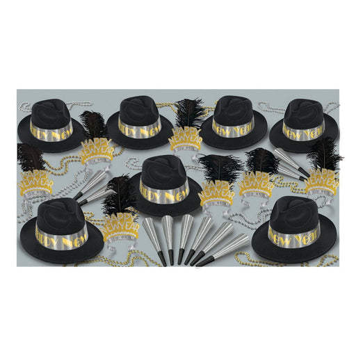 Platinum Gold Asst for 50 by Beistle for New Years 50 Person Assortments