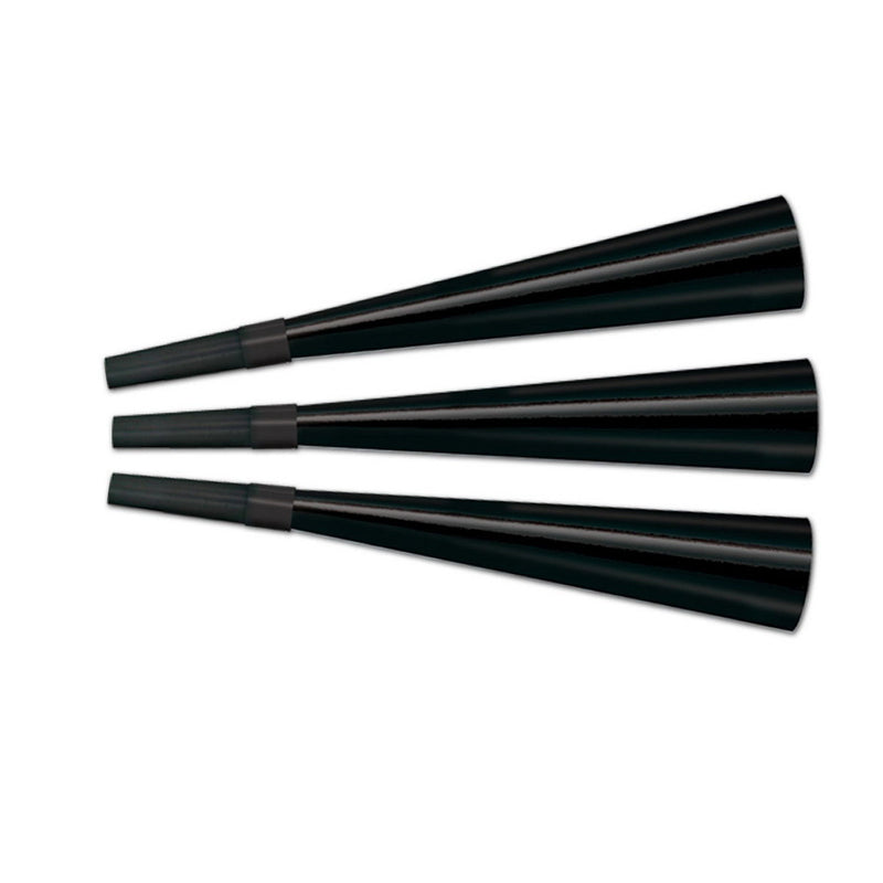 Pkgd Foil Horns – 9" – (15/Pkg) by Beistle for New Years