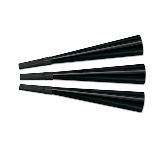 Pkgd Foil Horns – 9" – (15/Pkg) by Beistle for New Years