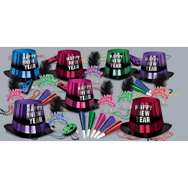 Entertainer Asst for 50 by Beistle for New Years 50 Person Assortments