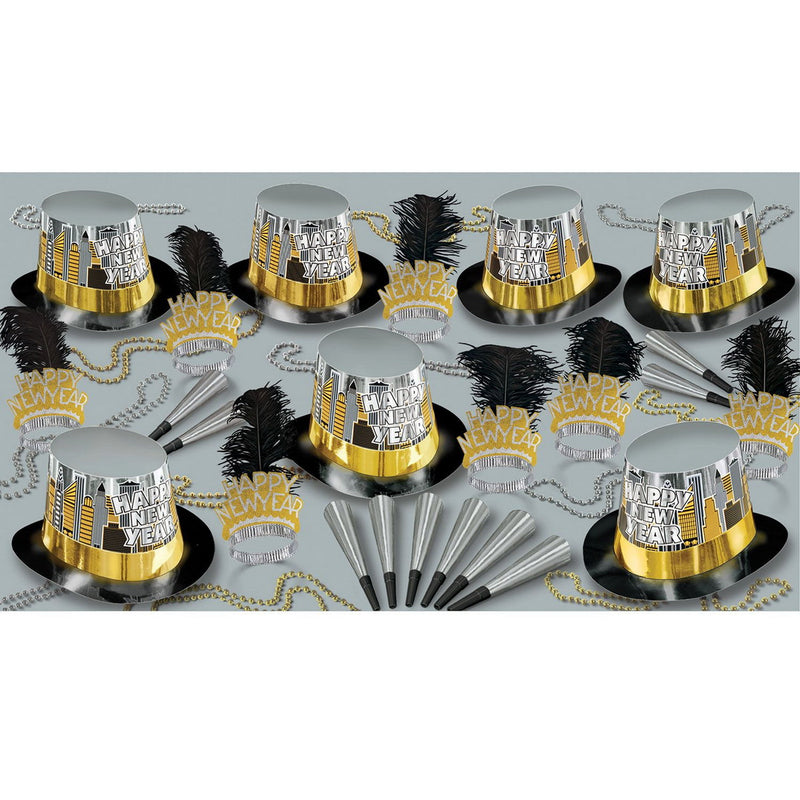 Toast Of The Town Asst for 50 by Beistle for New Years 50 Person Assortments