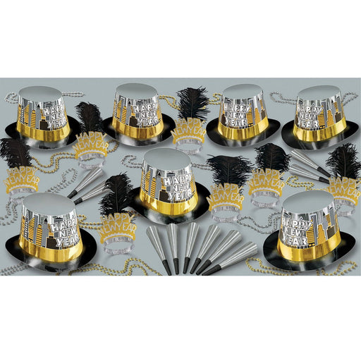 Toast Of The Town Asst for 50 by Beistle for New Years 50 Person Assortments
