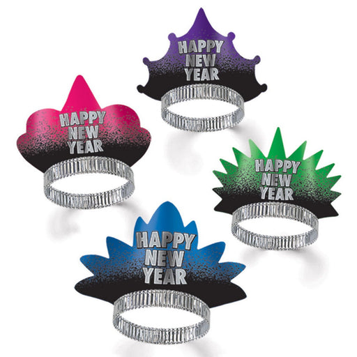 New Year Resolution Tiaras by Beistle for New Years Printed