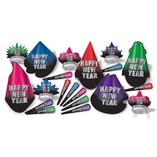 New Year Resolution Asst for 50 by Beistle for New Years 50 Person Assortments