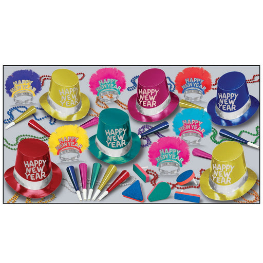 Monte Carlo Asst for 50 by Beistle for New Years 50 Person Assortments
