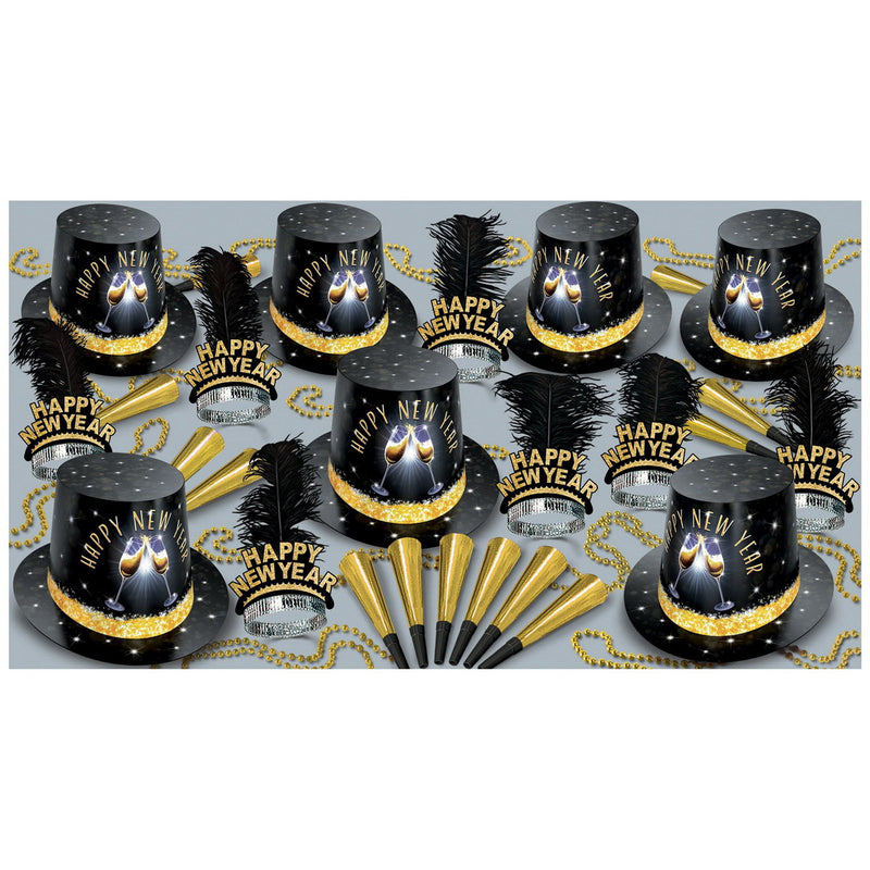 Champagne Toast Asst for 50 by Beistle for New Years 50 Person Assortments