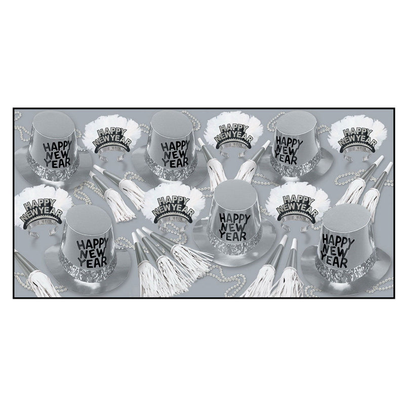 Platinum Asst for 25 by Beistle for New Years 25 Person Assortments