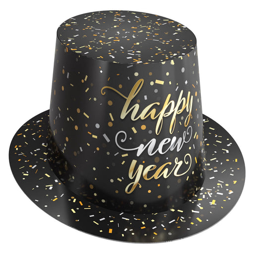 Confetti New Year Hi-Hat by Beistle for New Years Foil