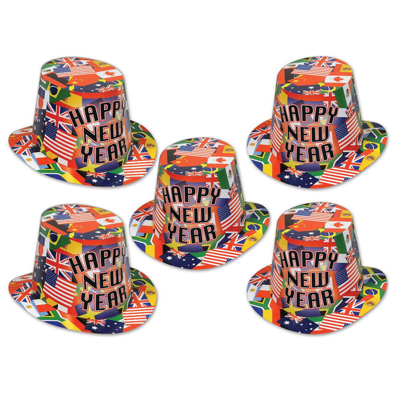 International Hi-Hat by Beistle for New Years Paper