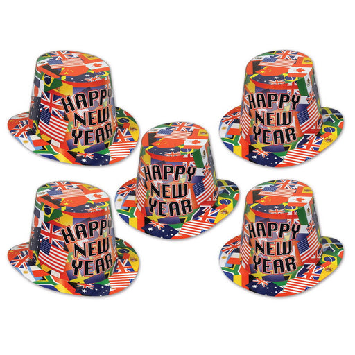 International Hi-Hat by Beistle for New Years Paper