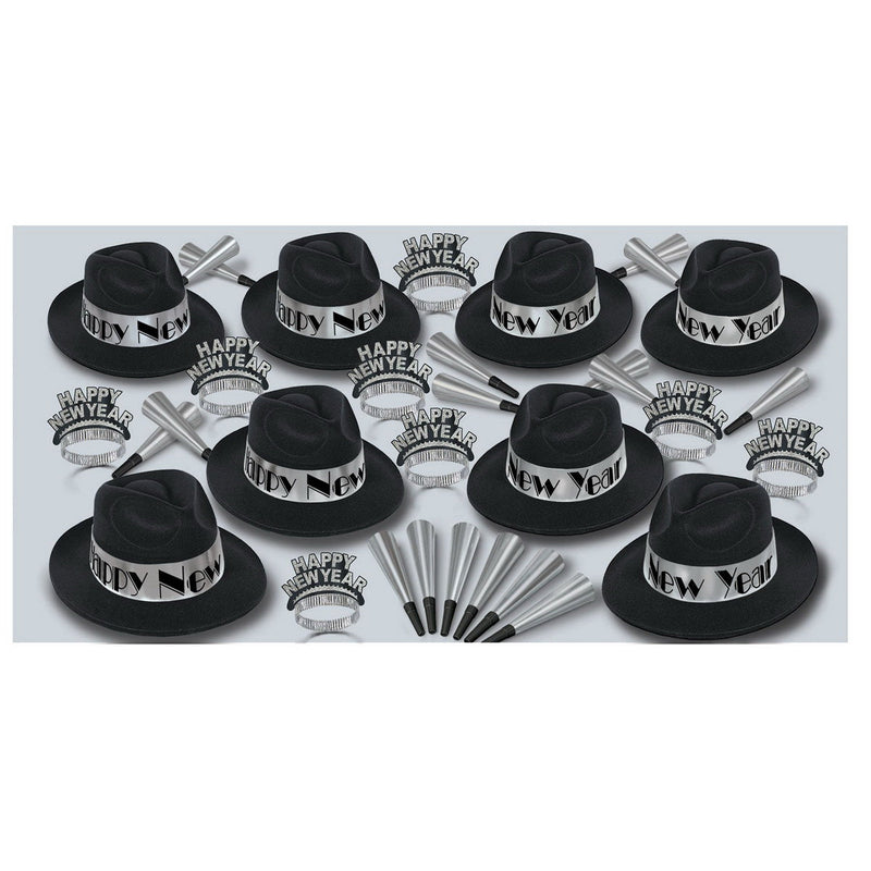 Swing Silver Asst for 50 by Beistle for New Years 50 Person Assortments