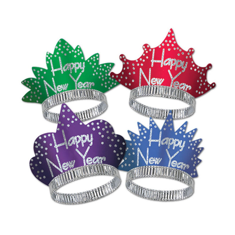 Headliner Tiaras by Beistle for New Years Foil