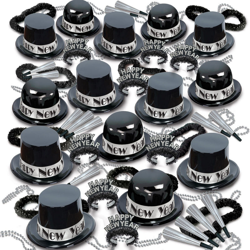 Showtime Silver Deluxe Asst for 100 by Beistle for New Years 100 Person Assortments