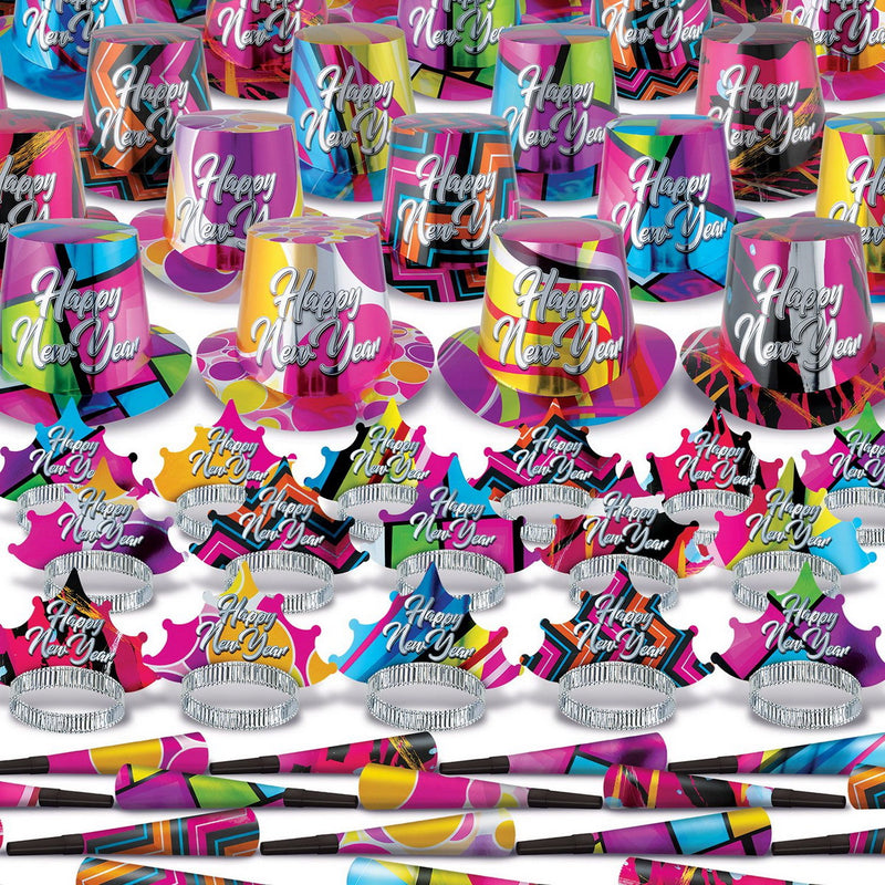 Xtraordinary Asst for 50 by Beistle for New Years 50 Person Assortments