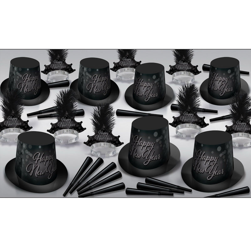 Blackout New Year Asst For 50 by Beistle for New Years 50 Person Assortments