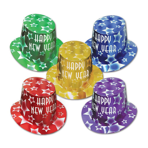 Gem-Star Hi-Hats by Beistle for New Years Foil