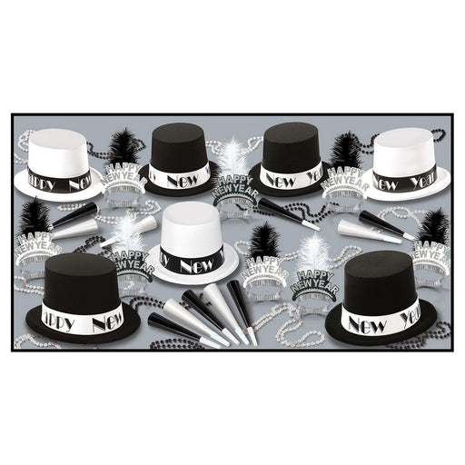 Puttin' On The Ritz Asst for 50 by Beistle for New Years 50 Person Assortments