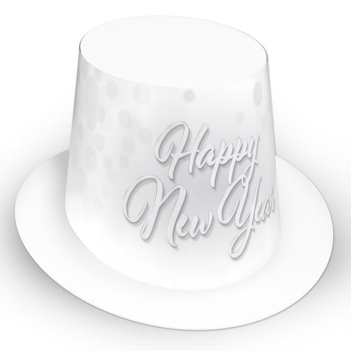 Whiteout New Year Hi-Hat by Beistle for New Years Foil