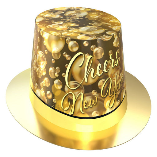 Champagne New Year Hi-Hat by Beistle for New Years Foil
