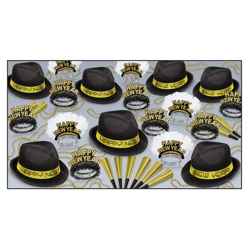 Chairman Gold Asst for 50 by Beistle for New Years 50 Person Assortments