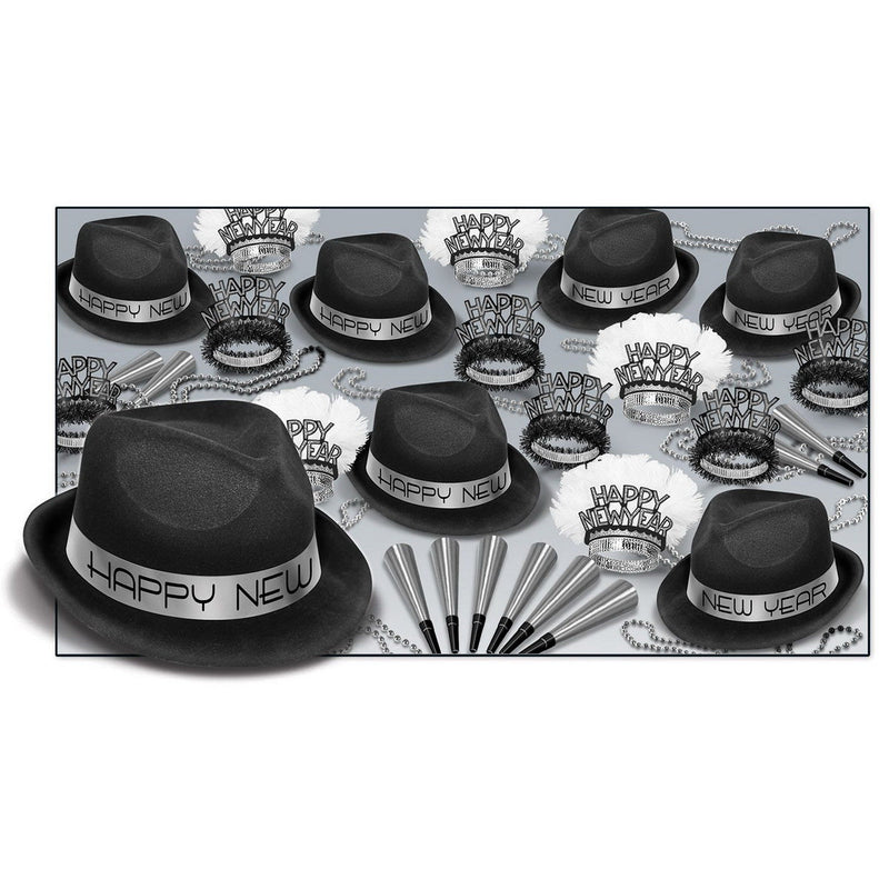 Chairman Silver Asst for 50 by Beistle for New Years 50 Person Assortments