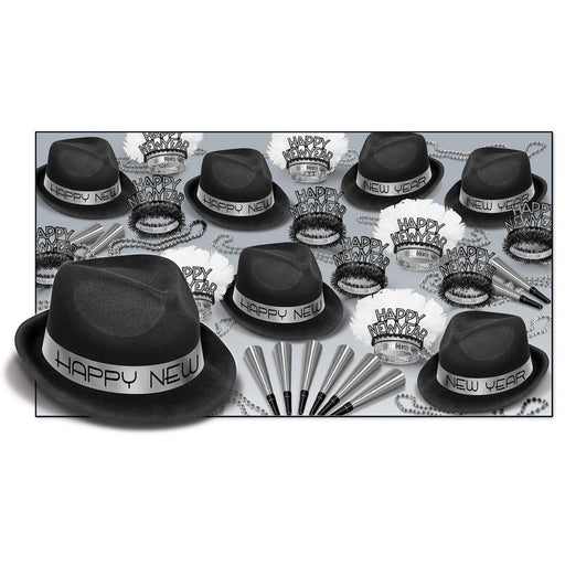 Chairman Silver Asst for 50 by Beistle for New Years 50 Person Assortments