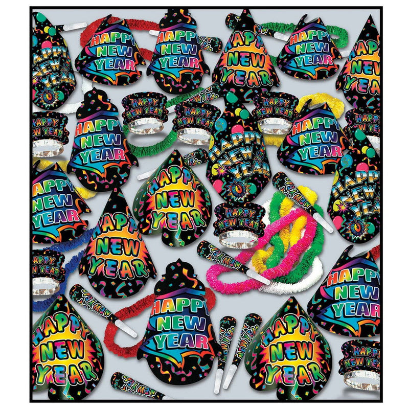 Grand Asst for 100 by Beistle for New Years 100 Person Assortments