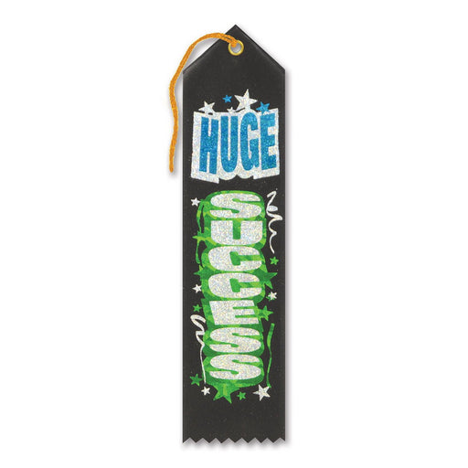 Huge Success Award Ribbon – 2" x 8" by Beistle for Educational Award Ribbons