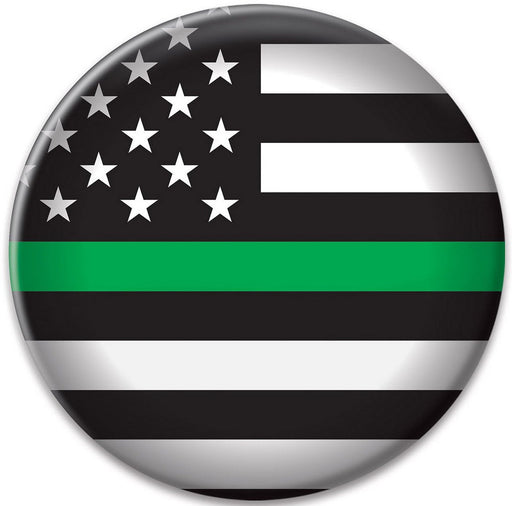 Military Button – 2" – (1/Card) by Beistle for Patriotic Printed Buttons