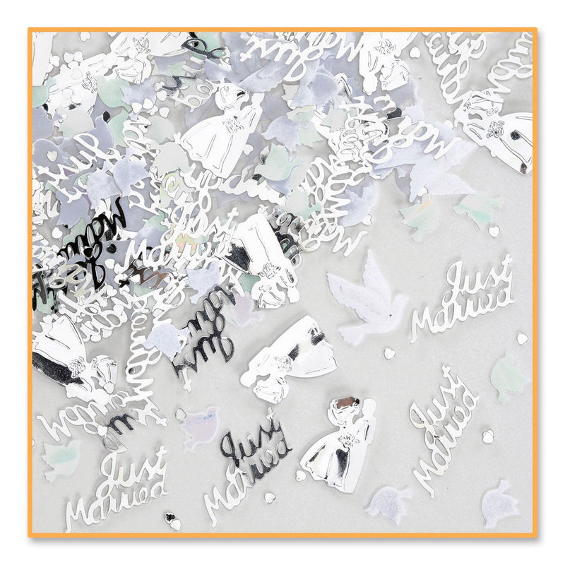 Wedding Day Confetti – (½ Oz/Pkg) by Beistle Diploma Mill Confetti