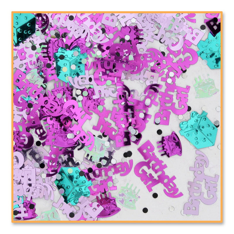 Birthday Girl Confetti – (½ Oz/Pkg) by Beistle Diploma Mill Confetti